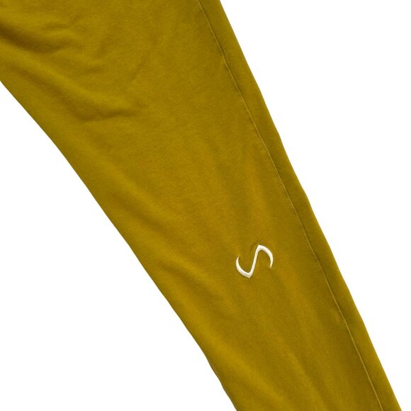 TLF Joggers Mens Small Yellow Sweatpants Athleisure Running Jogging Trendy - Picture 9 of 14